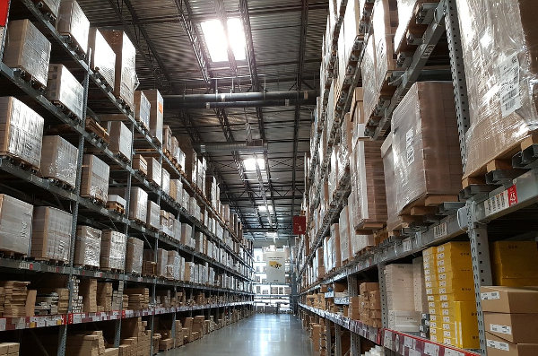 Inventory and asset tracking warehouse